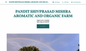 Pandit-shivprasad-mishra-aromatic-and-organic-farm.business.site thumbnail