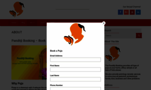 Panditjibooking.in thumbnail
