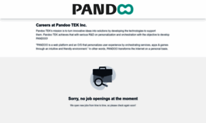 Pandoo-tek-inc.workable.com thumbnail