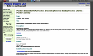 Pandorabraceletsusa.wikidot.com thumbnail