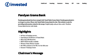 Pandyangramabank.in thumbnail