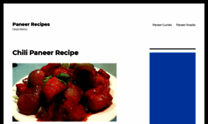 Paneer-recipes.online thumbnail