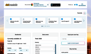 Panel.dslrentals.com thumbnail