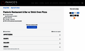 Panicosbrickovenpizza.com thumbnail