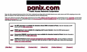 Panix.com thumbnail