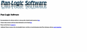 Panlogicsoftware.com thumbnail