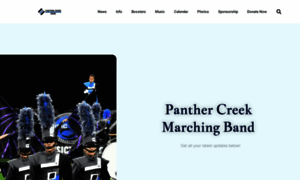 Panthercreekband.org thumbnail