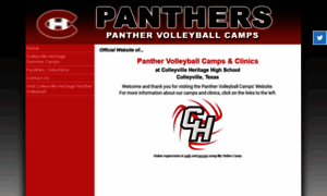 Panthervolleyballcampsandclinics.com thumbnail