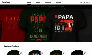 Papa-tees.creator-spring.com thumbnail