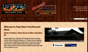 Papabearsnorthwoods.com thumbnail