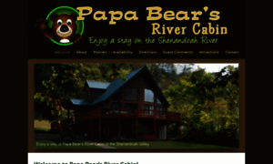 Papabearsrivercabin.com thumbnail