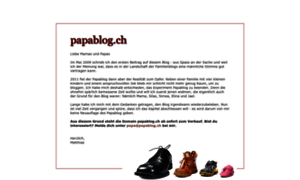 Papablog.ch thumbnail