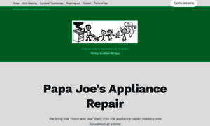 Papajoesappliancerepair.com thumbnail