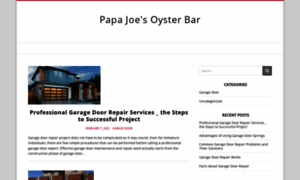 Papajoesoysterbar.com thumbnail