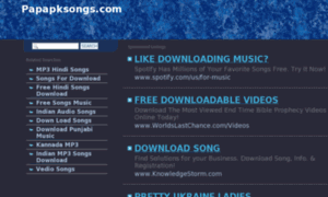 Papapksongs.com thumbnail