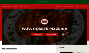 Paparossispizza.com thumbnail