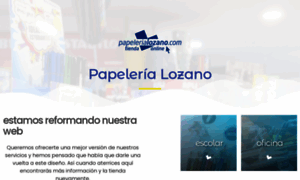 Papelerialozano.com thumbnail