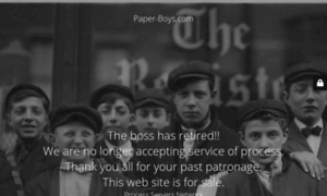Paper-boys.org thumbnail