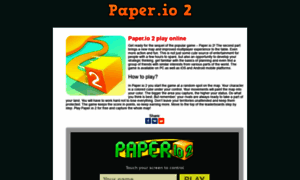 Paper-io2.com thumbnail