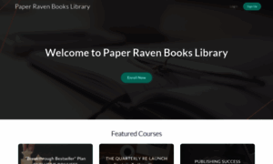 Paper-raven-books-library.teachable.com thumbnail