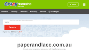 Paperandlace.com.au thumbnail