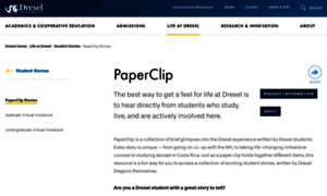 Paperclip.drexel.edu thumbnail