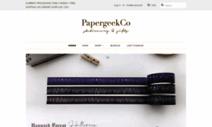 Papergeekco.myshopify.com thumbnail