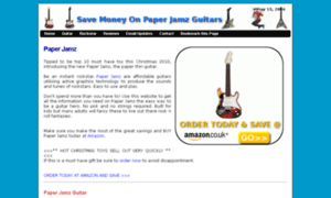 Paperjamz-guitar.co.uk thumbnail