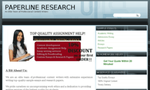 Paperlineresearch.com thumbnail