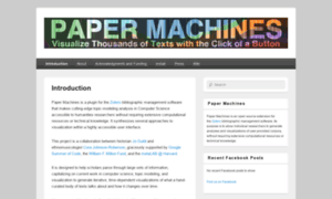 Papermachines.org thumbnail
