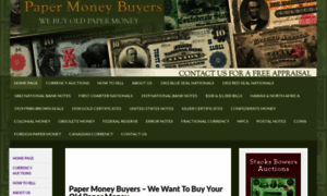 Papermoneybuyers.com thumbnail
