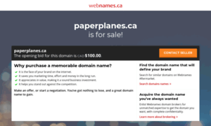 Paperplanes.ca thumbnail