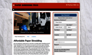 Papershreddingpros.com thumbnail