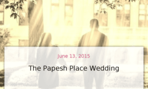 Papeshplacewedding.com thumbnail