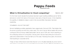 Pappufeeds.com thumbnail