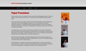 Papst-franziskus.biz thumbnail