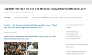 Papstderherzen.wordpress.com thumbnail