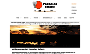 Paradiessafaris.com thumbnail