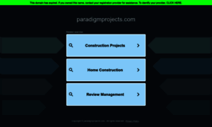 Paradigmprojects.com thumbnail