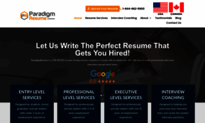 Paradigmresume.com thumbnail