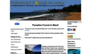 Paradise-found-in-maui.com thumbnail