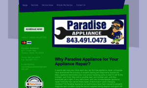 Paradiseappliancerepair.com thumbnail