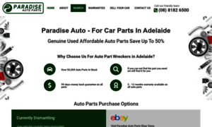 Paradiseauto.com.au thumbnail