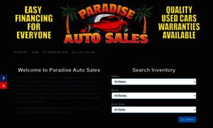 Paradiseautocenter.com thumbnail