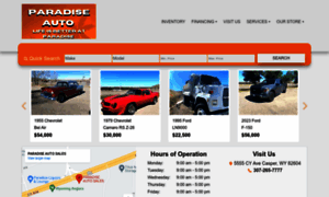 Paradiseautowyo.com thumbnail