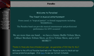 Paradiseband.net thumbnail
