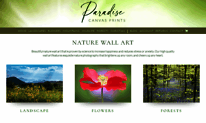 Paradisecanvasprints.com thumbnail