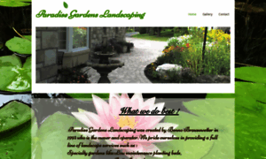 Paradisegardenslandscaping.com thumbnail