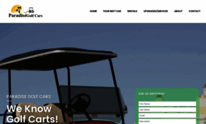 Paradisegolfcars.com thumbnail