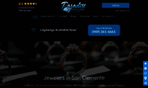 Paradisejewelers.com thumbnail